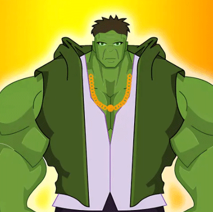 Hulk Dress Up