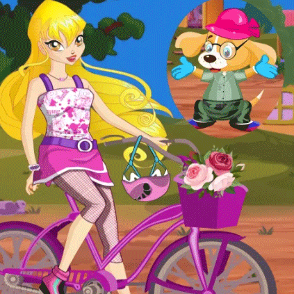 Winx Stella and Puppy